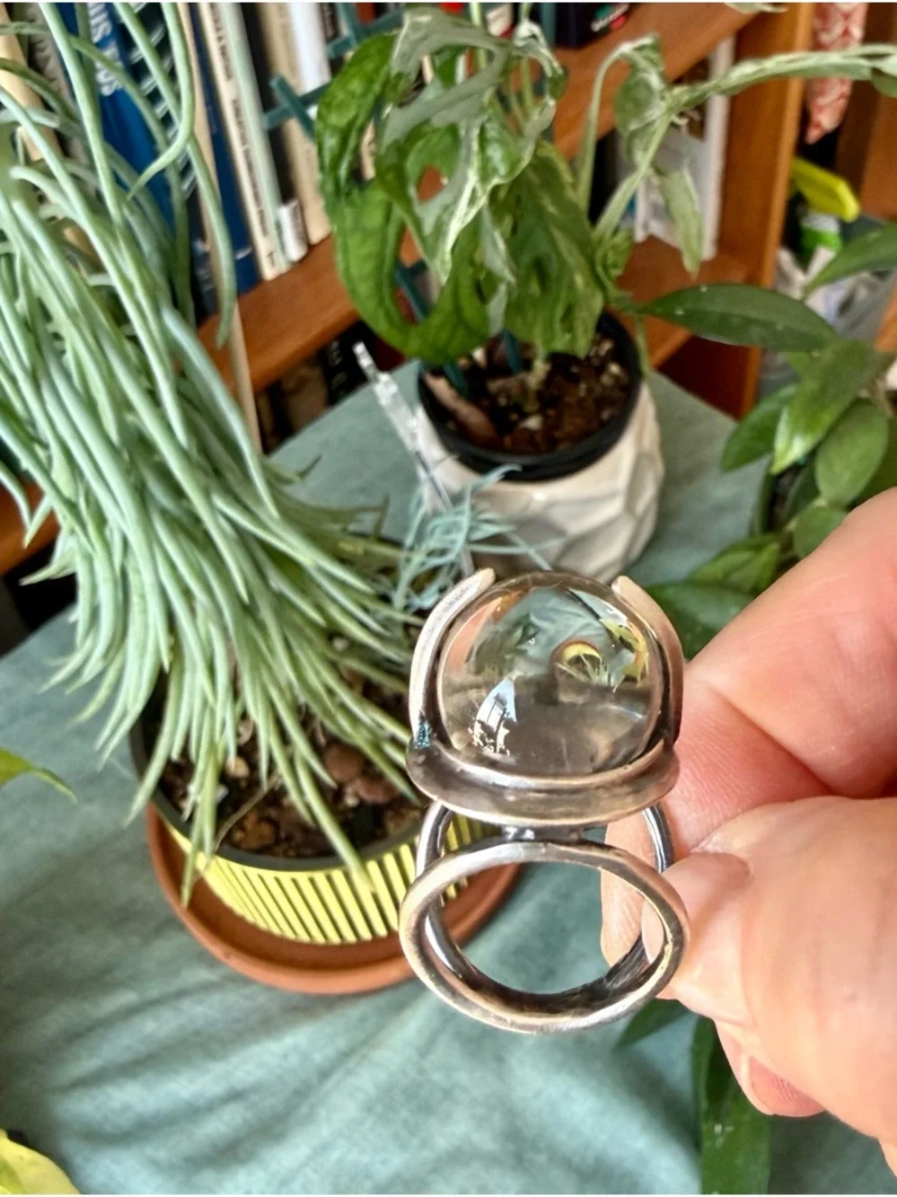 Acid Queen Crystal Divination Ring, US 6.5 - Picture 5 of 11